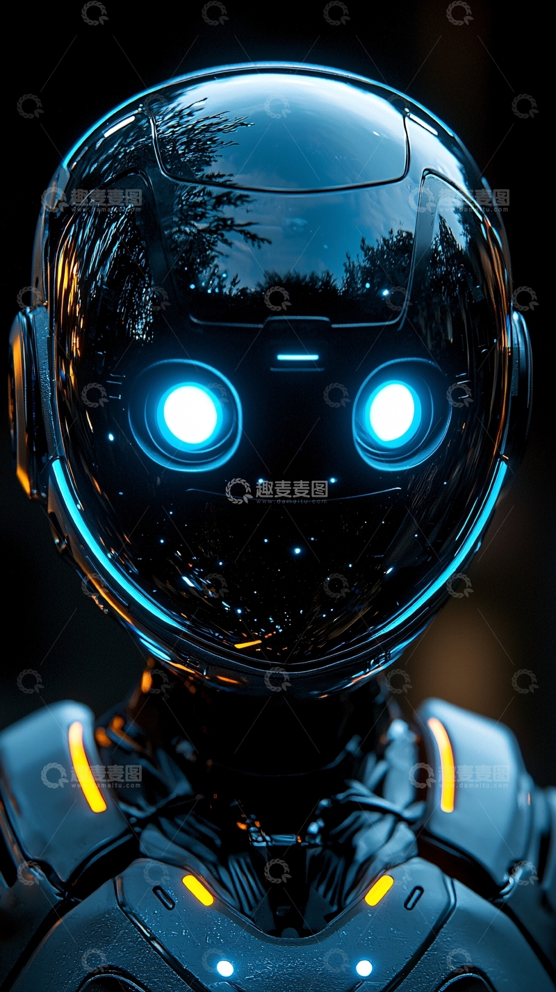 高清大图下载【趣麦麦图】黑科技机器人高清壁纸