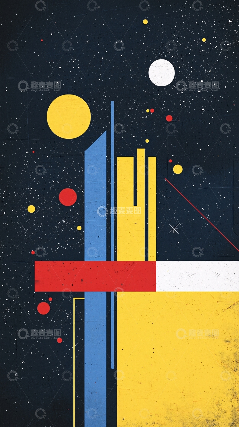高清大图下载【趣麦麦图】抽象几何