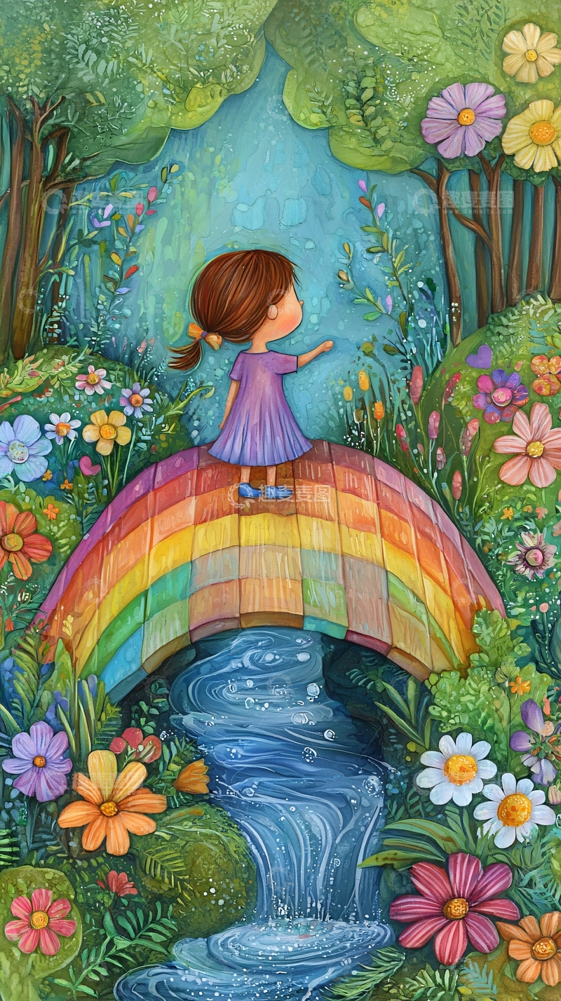 高清大图下载【趣麦麦图】彩虹桥