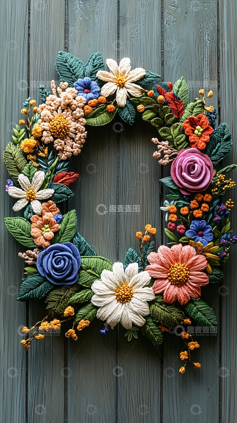 高清大图下载【趣麦麦图】花环