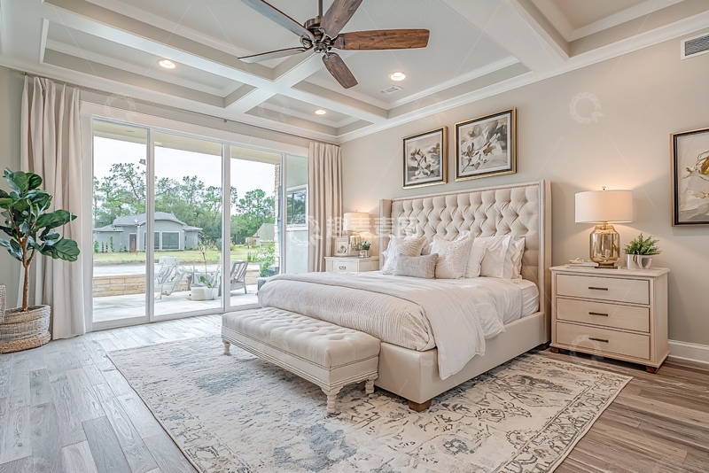 高清大图下载【趣麦麦图】现代简约卧室16