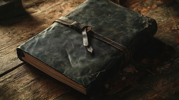 复古皮革日记本