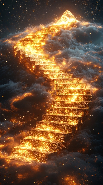 通往天堂的火焰阶梯