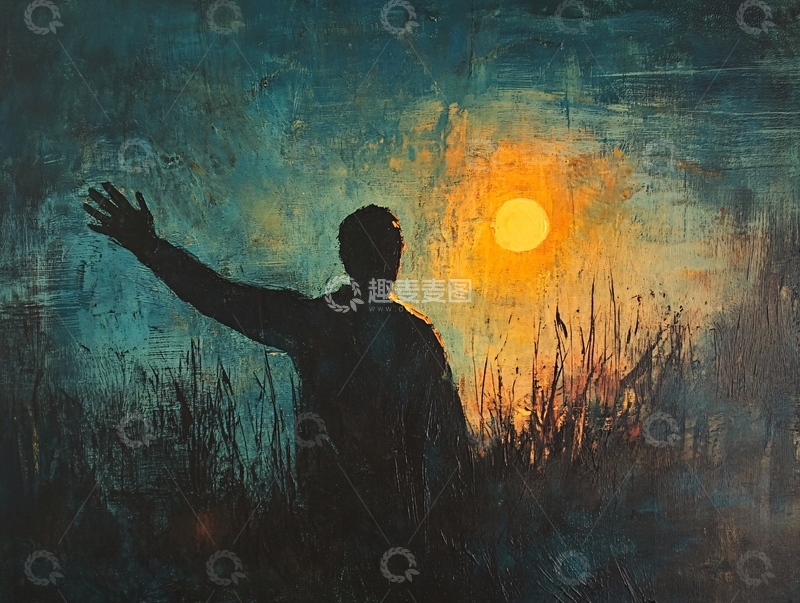 高清大图下载【趣麦麦图】背影