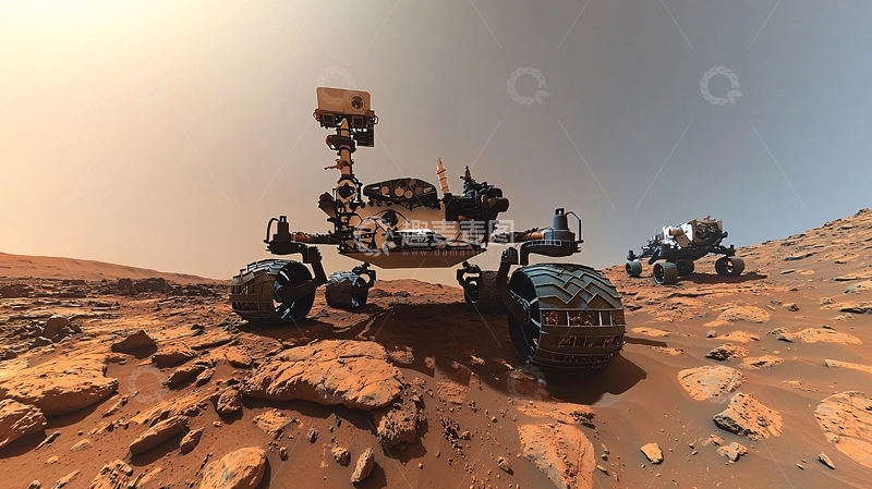 高清大图下载【趣麦麦图】火星探测器