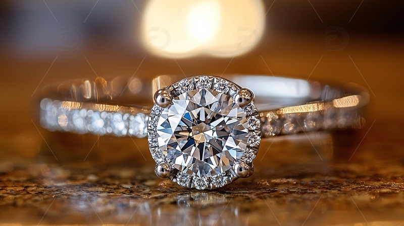 璀璨夺目的钻戒