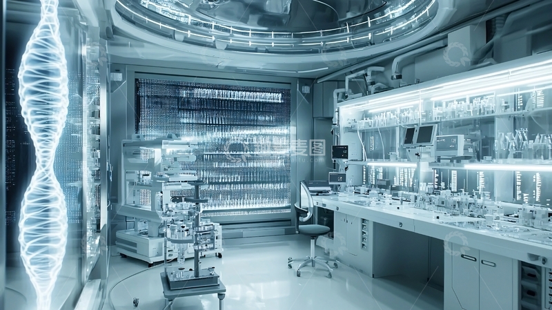 高清大图下载【趣麦麦图】未来科技实验室