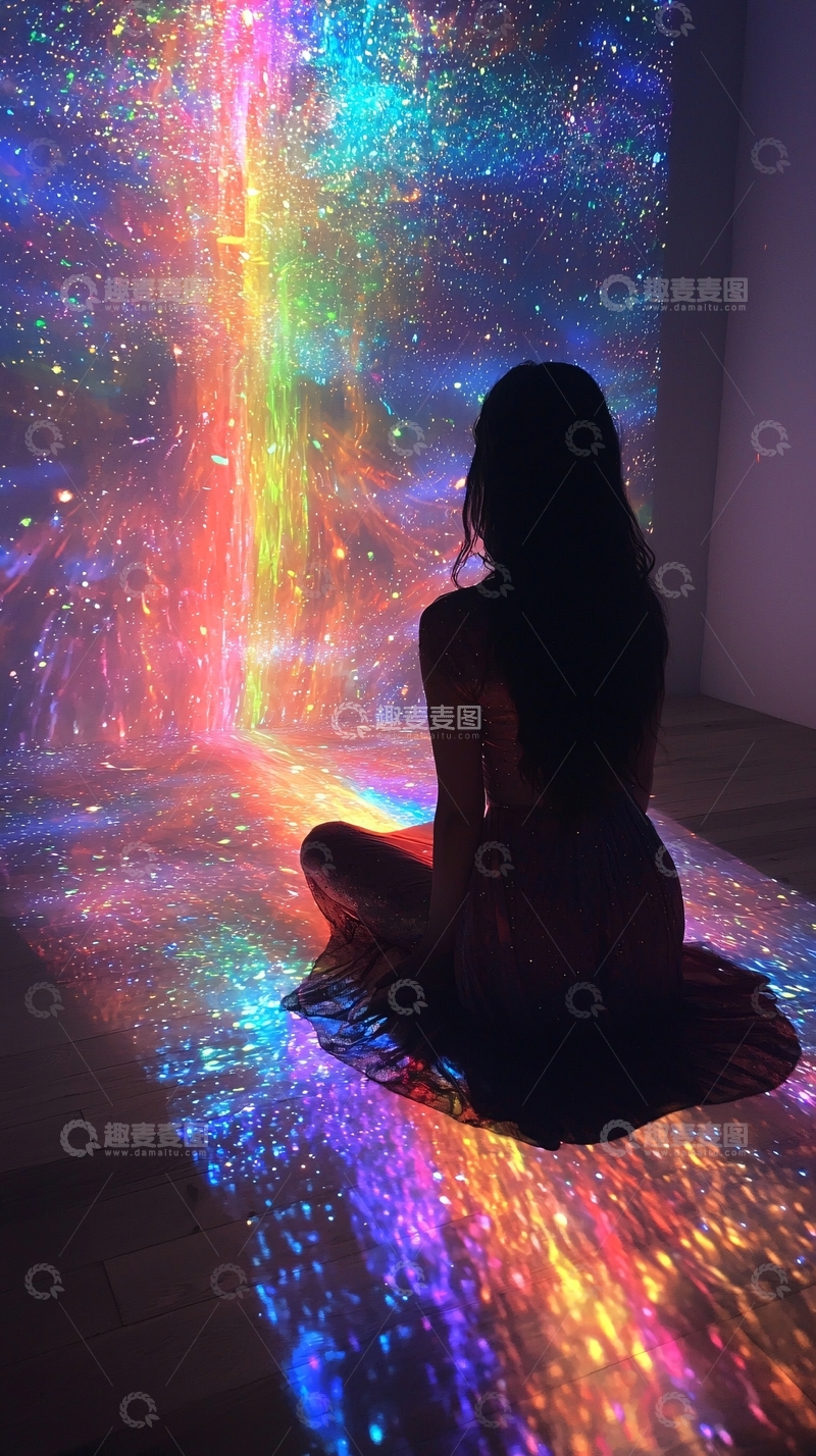 高清大图下载【趣麦麦图】星空投影