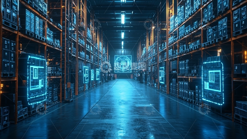 高清大图下载【趣麦麦图】科技感仓库