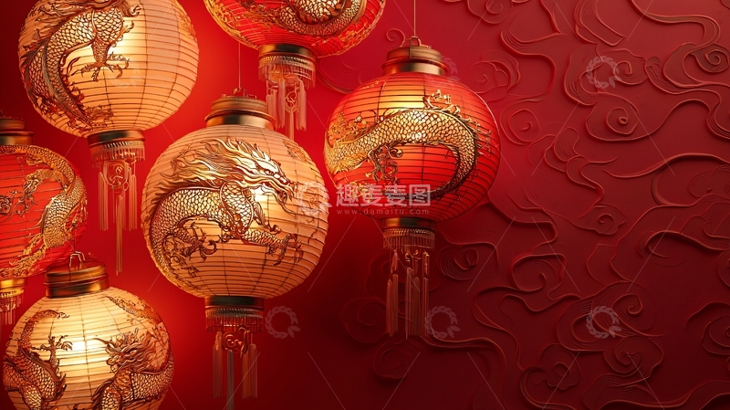 高清大图下载【趣麦麦图】红灯笼