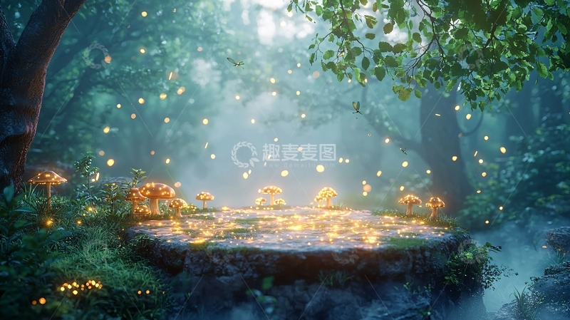 高清大图下载【趣麦麦图】梦幻森林