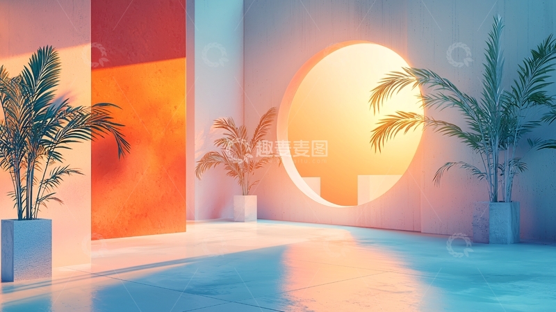 高清大图下载【趣麦麦图】极简风格室内设计