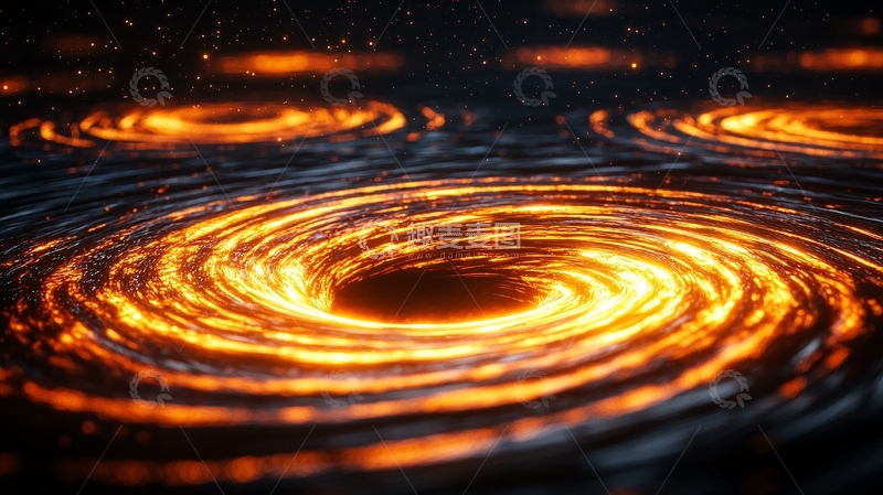 高清大图下载【趣麦麦图】燃烧的漩涡