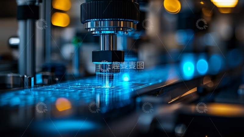 高清大图下载【趣麦麦图】精密自动化生产线