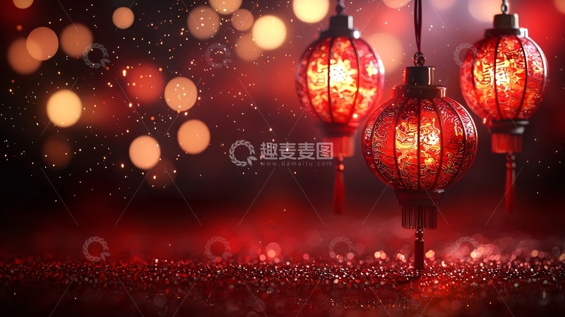 高清大图下载【趣麦麦图】红灯笼