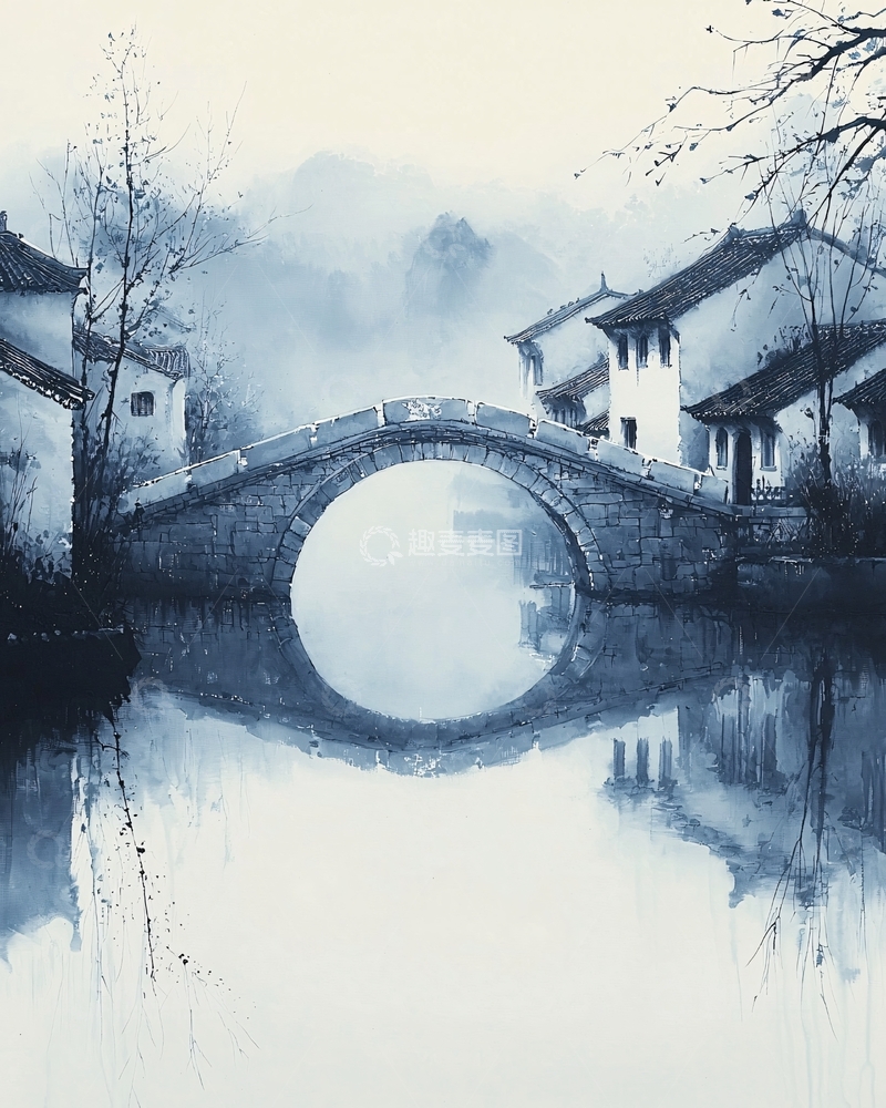 高清大图下载【趣麦麦图】水墨画