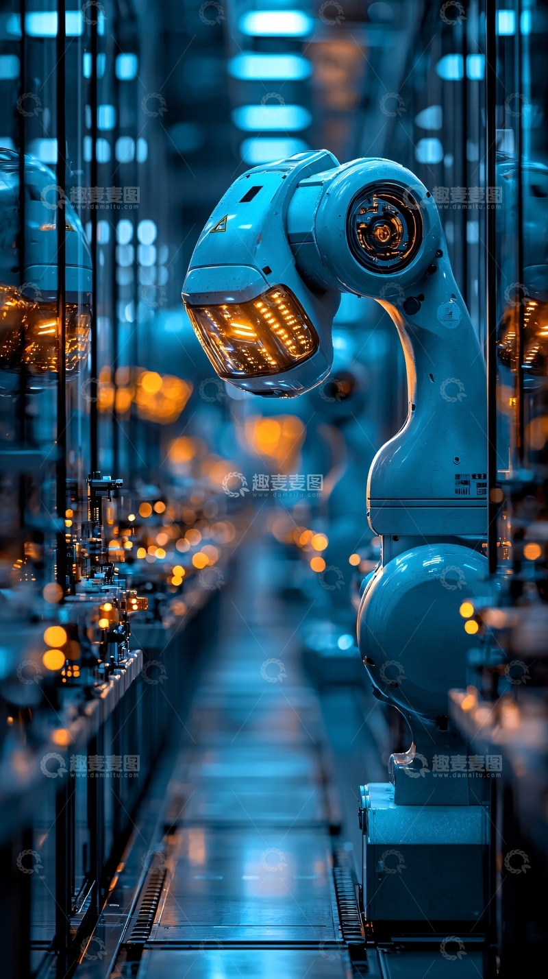 高清大图下载【趣麦麦图】未来工厂