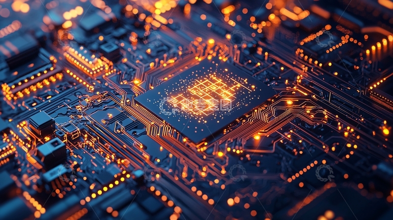 高清大图下载【趣麦麦图】电路板特写