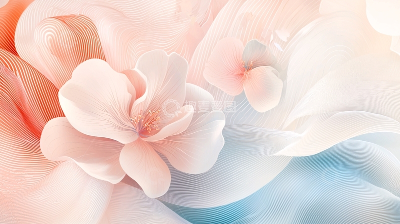 高清大图下载【趣麦麦图】粉色花朵