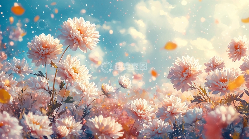 高清大图下载【趣麦麦图】梦幻花海