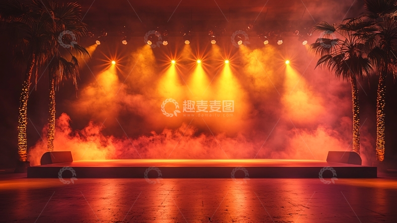 高清大图下载【趣麦麦图】舞台灯光6