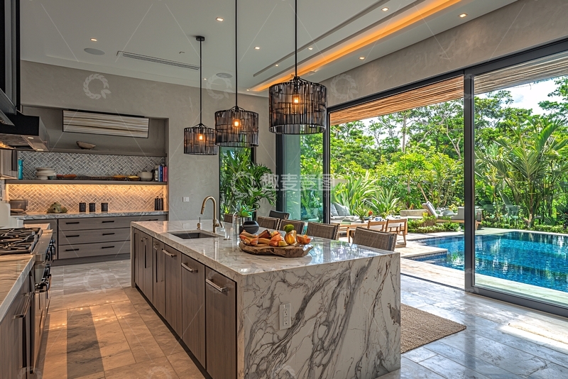 高清大图下载【趣麦麦图】现代简约厨房