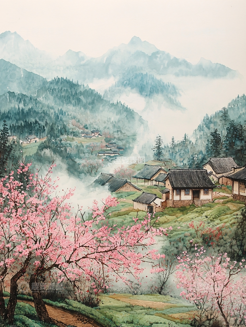 高清大图下载【趣麦麦图】水墨画