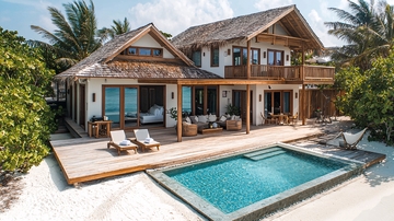 海边别墅私人泳池