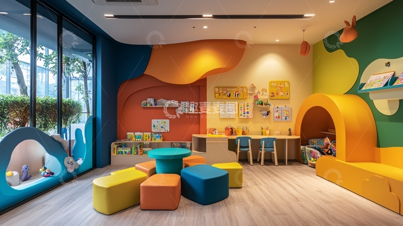 高清大图下载【趣麦麦图】儿童游乐区