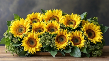 向日葵花束