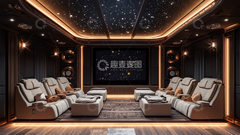 高清大图下载【趣麦麦图】高端私人影院