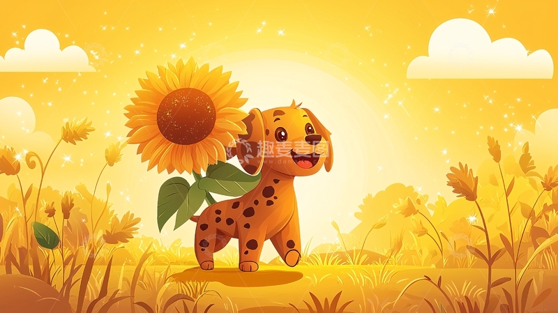 高清大图下载【趣麦麦图】向日葵