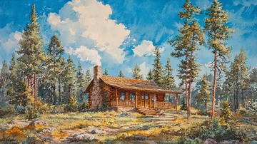 森林小屋