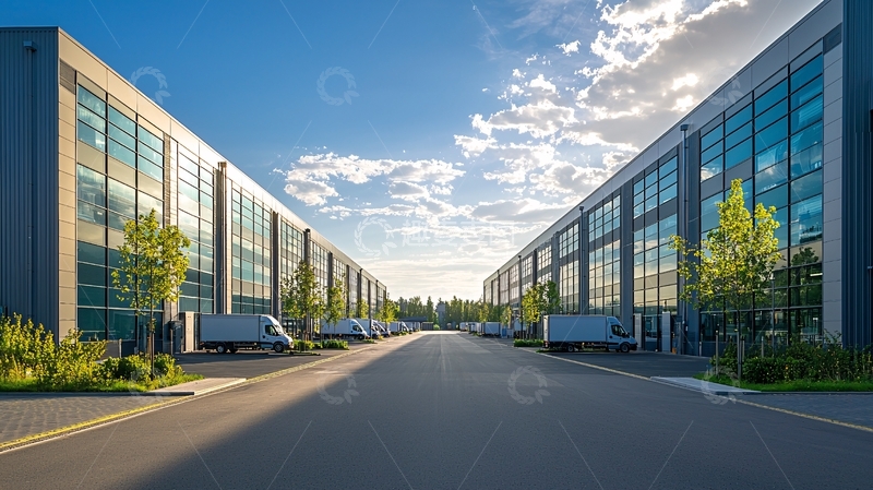 高清大图下载【趣麦麦图】现代化工业园区