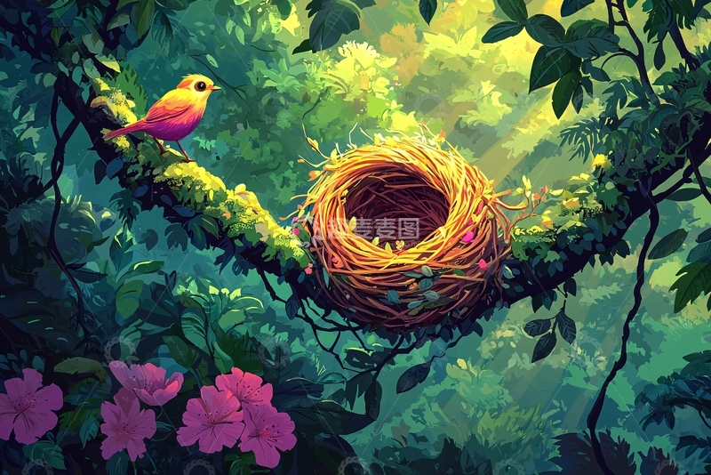 高清大图下载【趣麦麦图】鸟巢