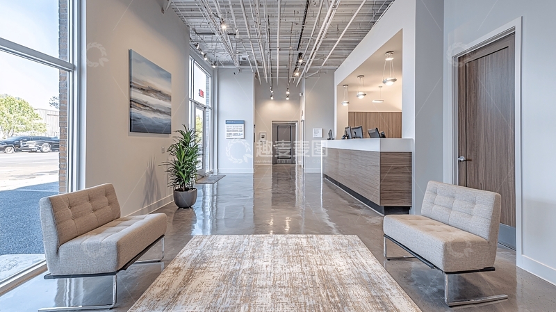 高清大图下载【趣麦麦图】现代简约风格候诊室