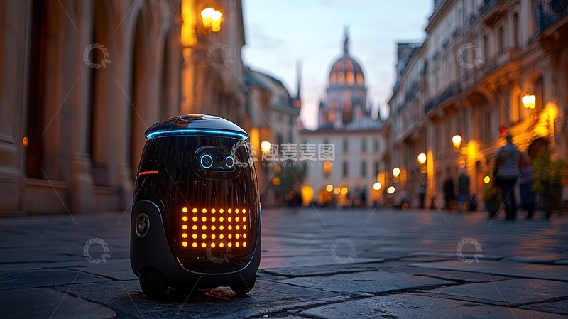 高清大图下载【趣麦麦图】机器人