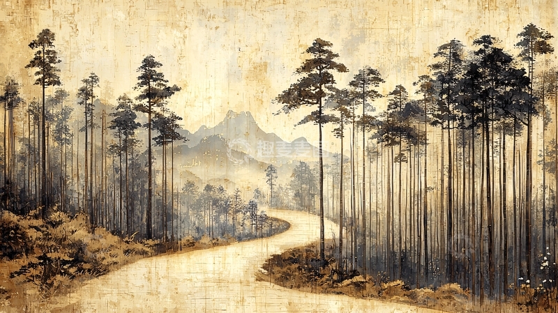 高清大图下载【趣麦麦图】水墨画