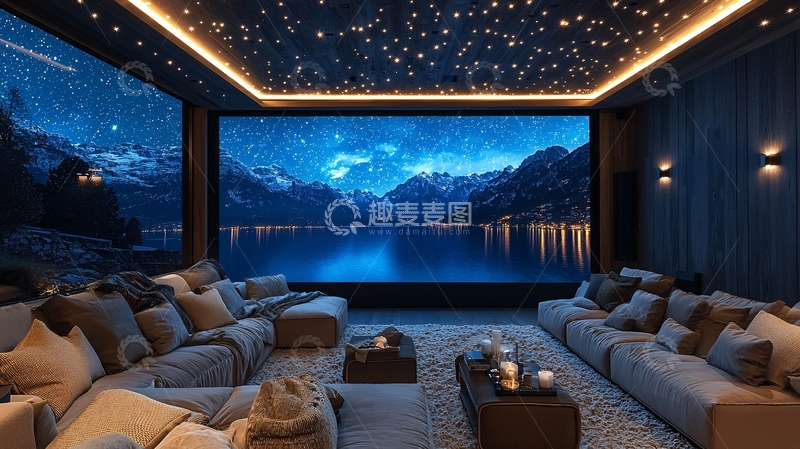高清大图下载【趣麦麦图】家庭影院