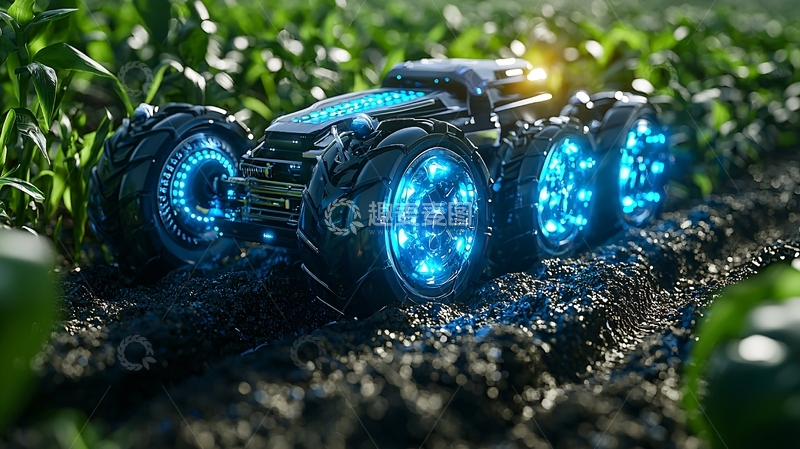 高清大图下载【趣麦麦图】炫酷六轮越野车