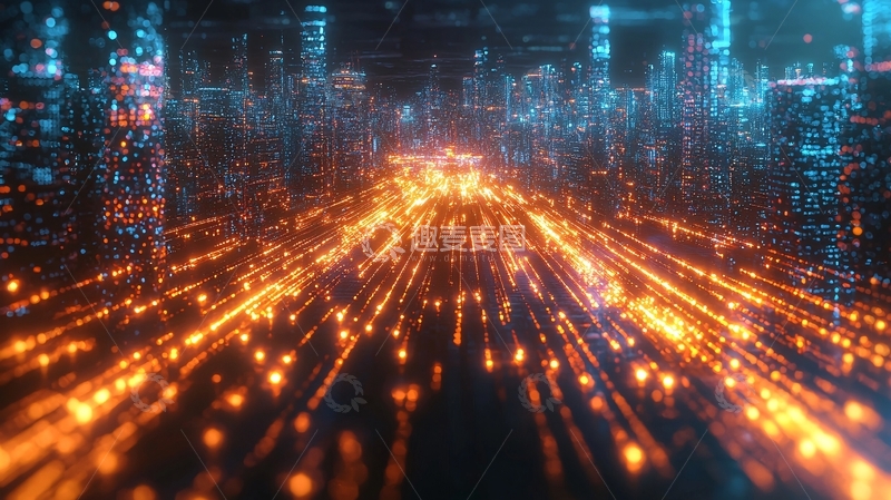 高清大图下载【趣麦麦图】未来科技城市39