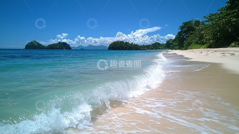 高清大图下载【趣麦麦图】海滩风光
