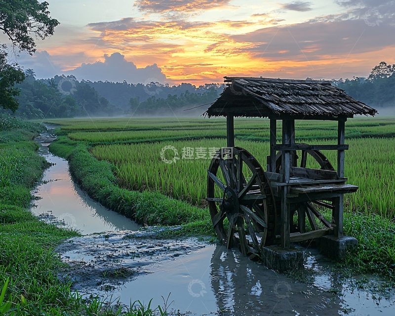 高清大图下载【趣麦麦图】乡村田野风光