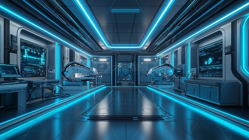 高清大图下载【趣麦麦图】未来科技医疗室