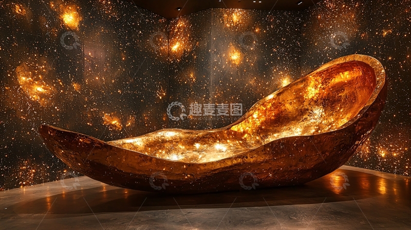 高清大图下载【趣麦麦图】金色雕塑