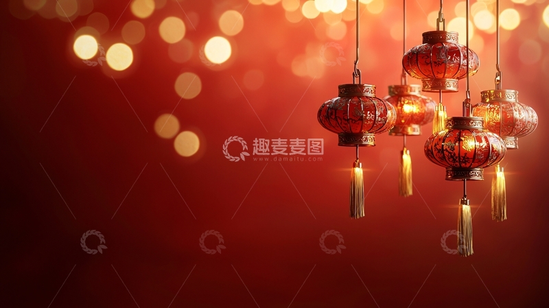 高清大图下载【趣麦麦图】红灯笼