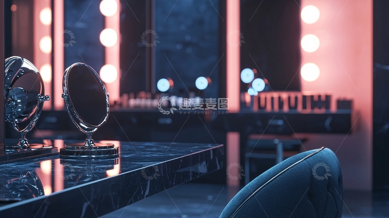 高清大图下载【趣麦麦图】高级化妆间