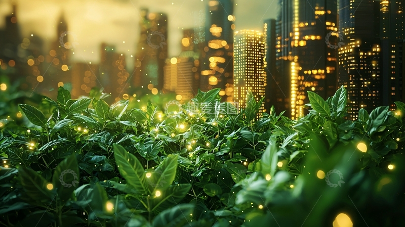 高清大图下载【趣麦麦图】萤火虫之夜