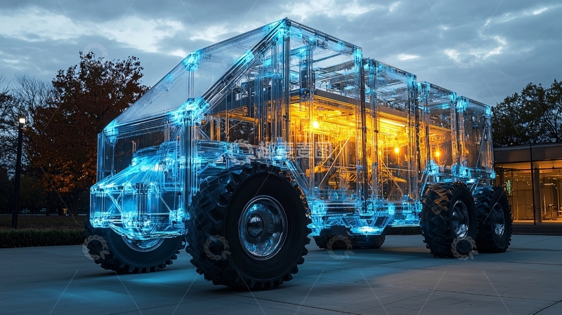 高清大图下载【趣麦麦图】透明概念车