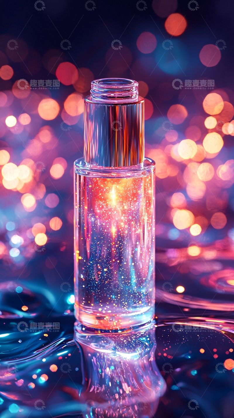 高清大图下载【趣麦麦图】梦幻光效精华液